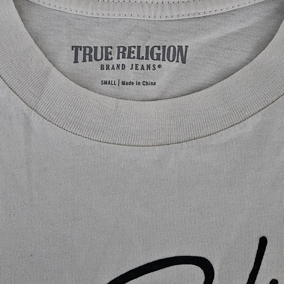 True religion long sleeved crop top - Picture 3 of 3